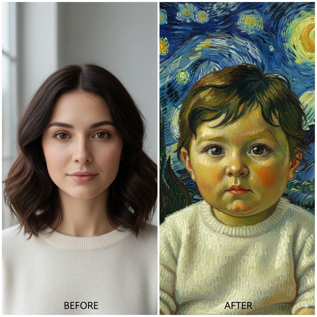 Style Transfer - AI image transformation example